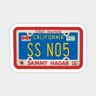 Sammy Hagar - Montrose - Space Station #5 License Plate Magnet