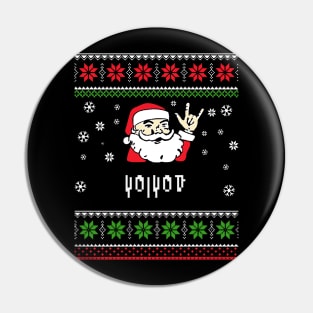 voivod santa metal Pin