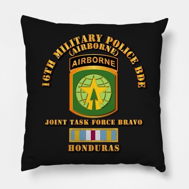 JTF Bravo - 16th MP Bde w Joint Meritorious Pillow by twix123844