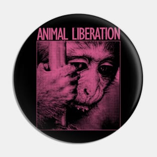 animal liberation Pin