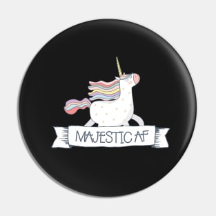 Magestic AF Unicorn Pin