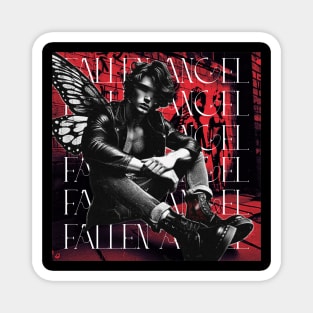 Fallen Angel Graphic Magnet