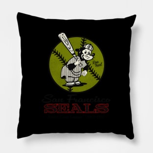San Francisco Seals Pcl Baseball Pillow