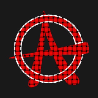 Classic Retro Anarchy Symbol T-Shirt