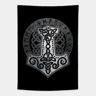 Mjolnir  - the hammer of Thor Tapestry