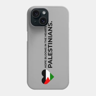 Hope blooms in the hearts of Palestinians Phone Case