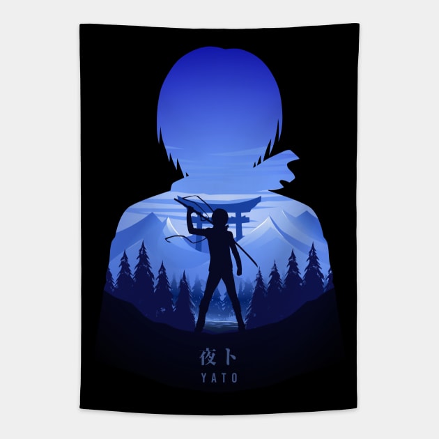 Yato Noragami Tapestry by The Artz