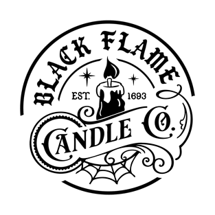 Black Flame Candle T-Shirt