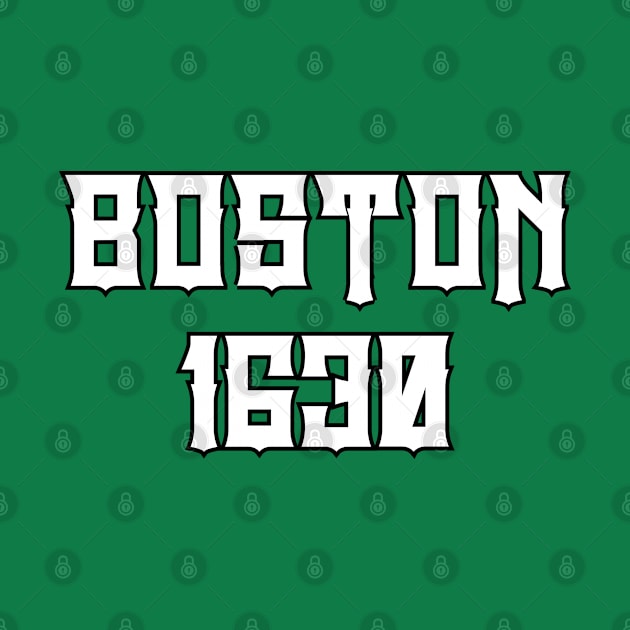 Boston 1630 by Travellers