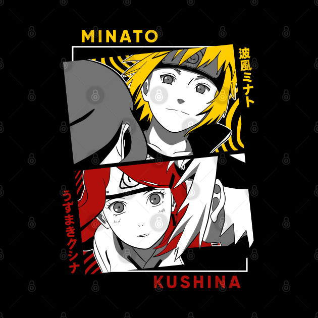 Minato Anime Fanart by Planet of Tees