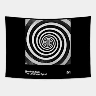 The Downward Spiral || Pantone Vintage 90s Tapestry