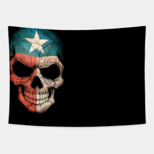 Texas Flag Skull Tapestry