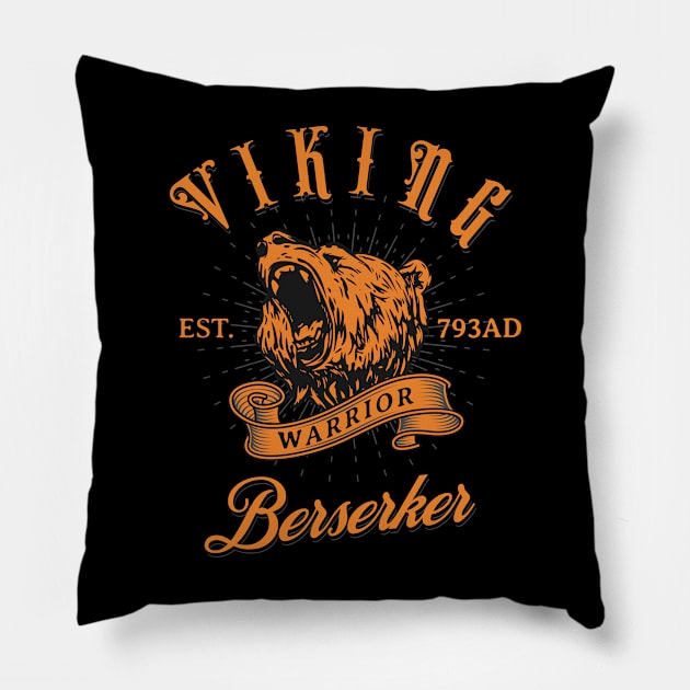 Berserker Pillow by Scar