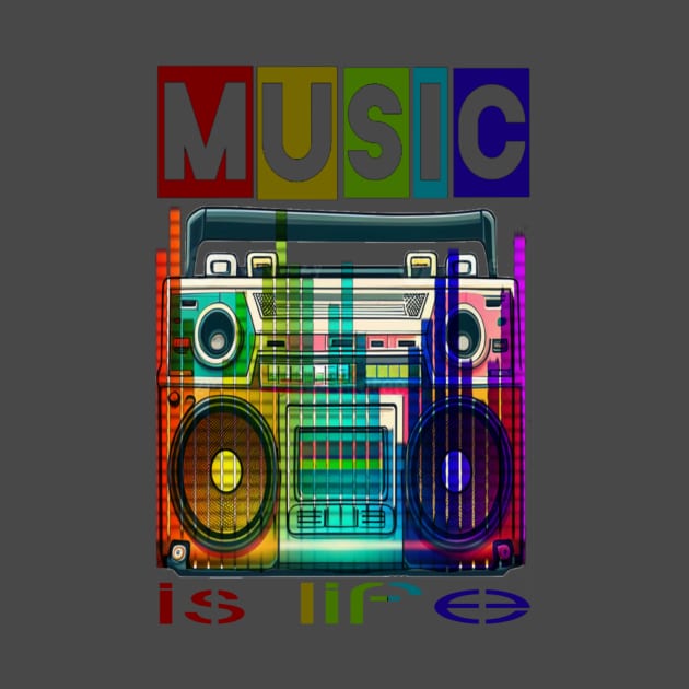 Music is life by renjidigitalarts