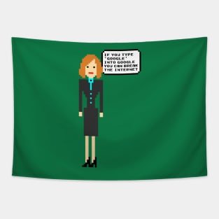 Pixel Jen - the IT Crowd Tapestry