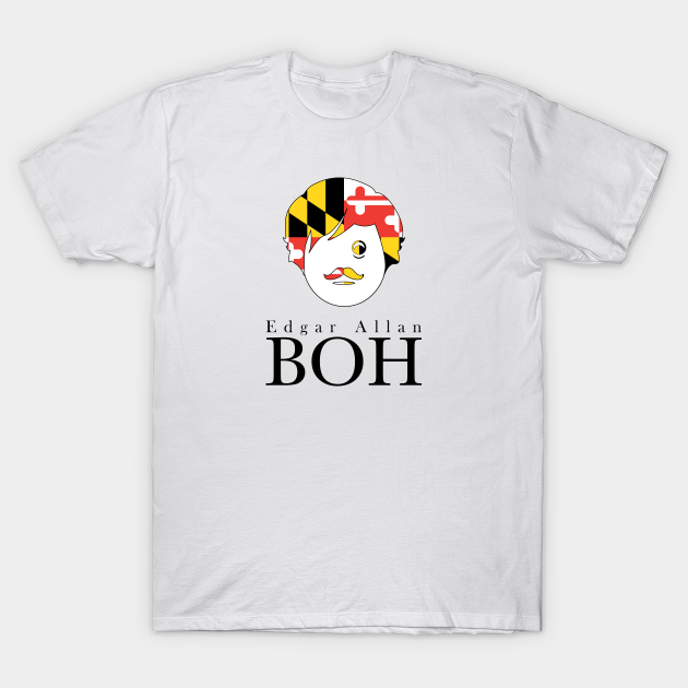 Discover Edgar A. Boh - Maryland Flag - T-Shirt