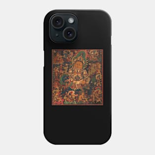 Vaishravana, Guardian of Buddhism and Protector of Riches Phone Case