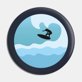 SURF LOVER Pin