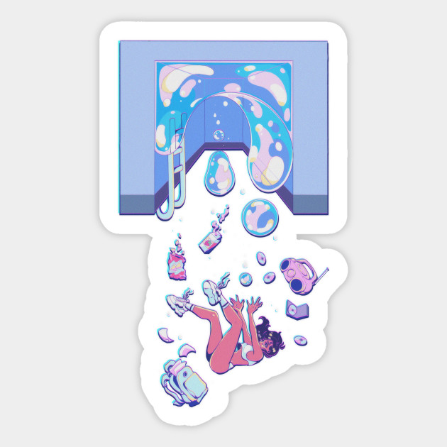 Cool Off - Aesthetic - Sticker