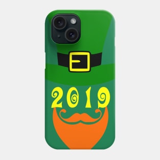 St. Patrick's Day 2019 Leprechaun T-Shirt Phone Case