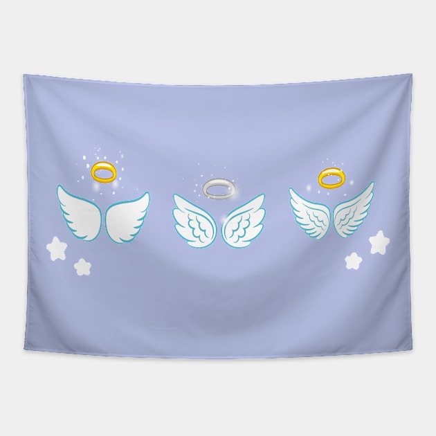 Dreamy Angel Wings Tapestry by Sweet Daydream