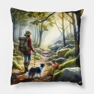 A Walk in the Woods Pillow