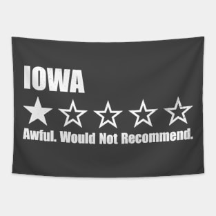 Iowa One Star Review Tapestry