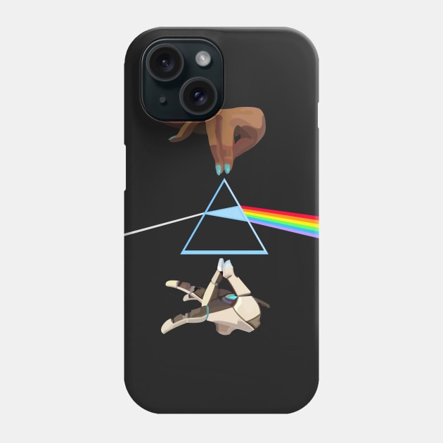 The Dark Side of Hard Light Phone Case by No_One