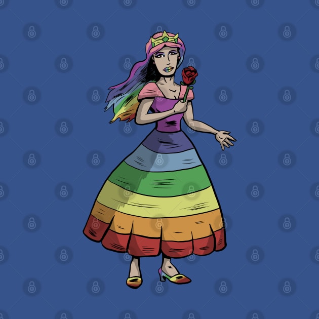 Rainbow Princess by Black Snow Comics