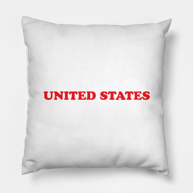 United States Pillow by Novel_Designs