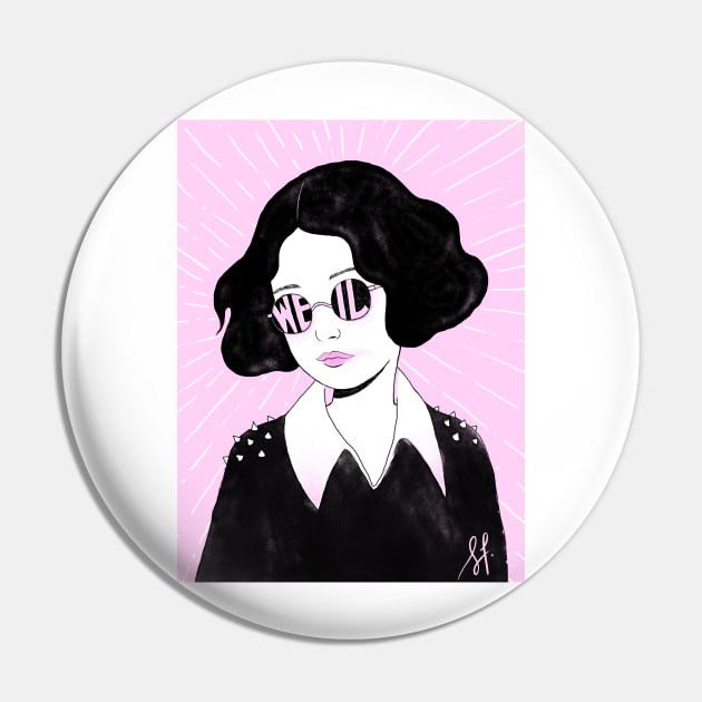 simone weil punk portrait Pin by solfortuny