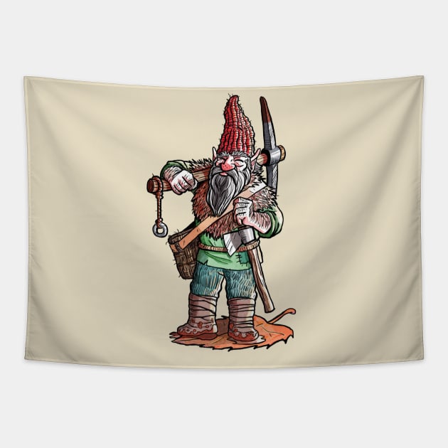 Gnomey Tapestry by Mark Arandjus