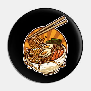 vintage ramen noodle Pin