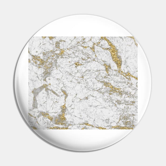 La Pelosa golden glitter marble Pin by marbleco