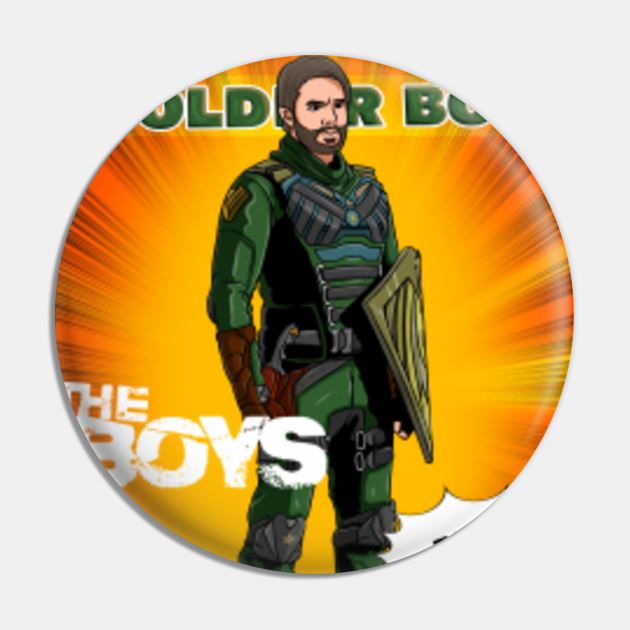 soldier boy the boys season 3 Soldier Boy Pin TeePublic