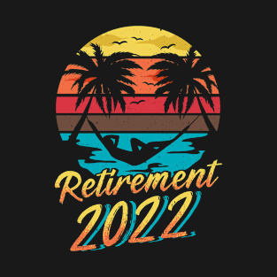 Retiree Retired Senior Retirement 2022 Countdown T-Shirt