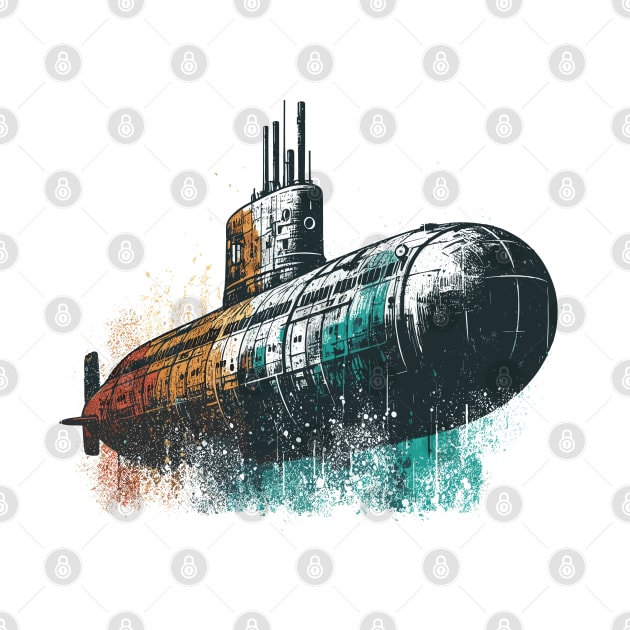 Submarine by Vehicles-Art