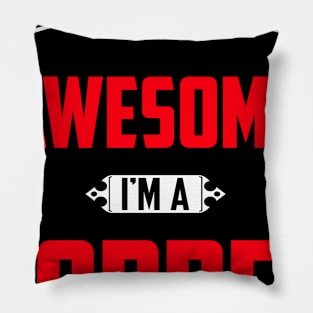 Of Course I'm Awesome, I'm A Kopper,Middle Name, Birthday, Family Name, Surname Pillow