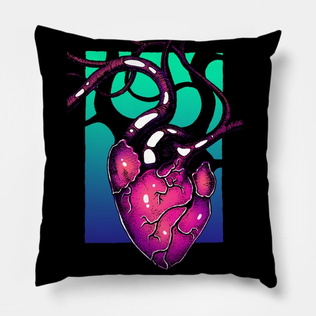 Ripe Heart Pillow by Indi Martin