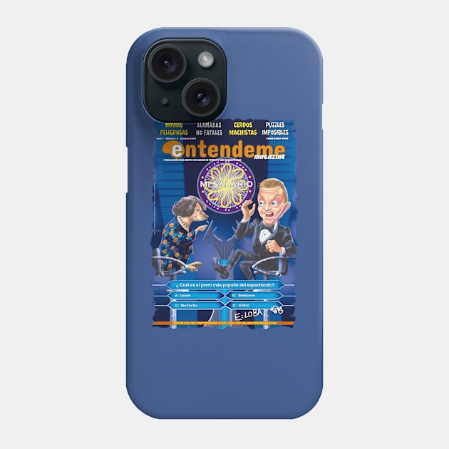 Entendeme Magazine No. 2 Phone Case by Henry Drae