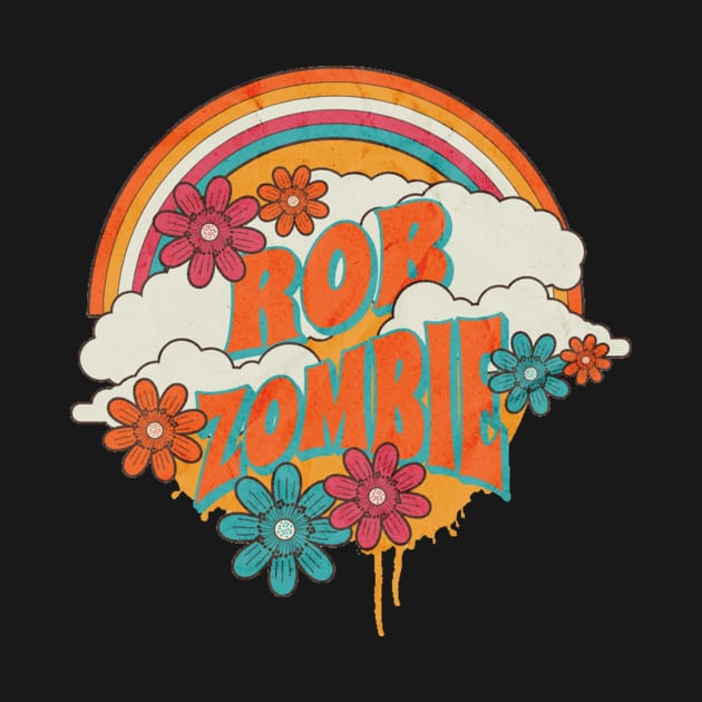 Retro Rainbow - Rob Zombie by sansxart