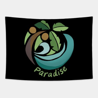 Paradise in Summer Tapestry