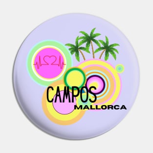 Campos, Mallorca Spain Pin