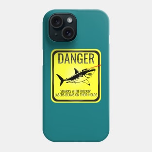 Sharks With Frickin' Laser Beams Phone Case