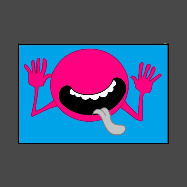 Hitchhiker face Pink by CobaltMonkee