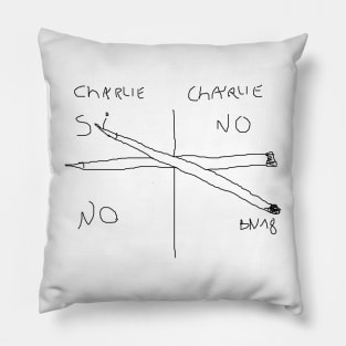 Charlie Charlie tell me by BN18 Pillow