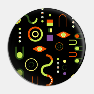 Futuristic Design Pin