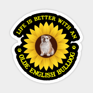 Old English Bulldog Lovers Magnet