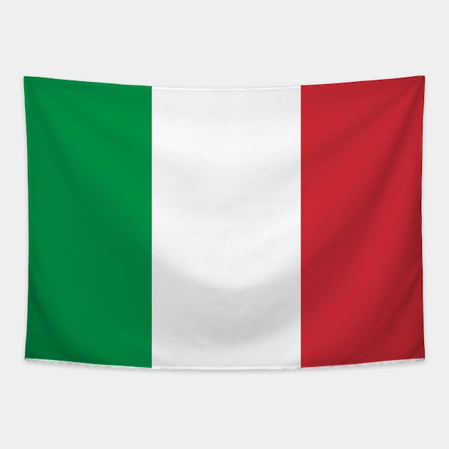 Italy Flag Tapestry by Historia