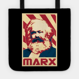 Karl Marx Retro Propaganda Tote